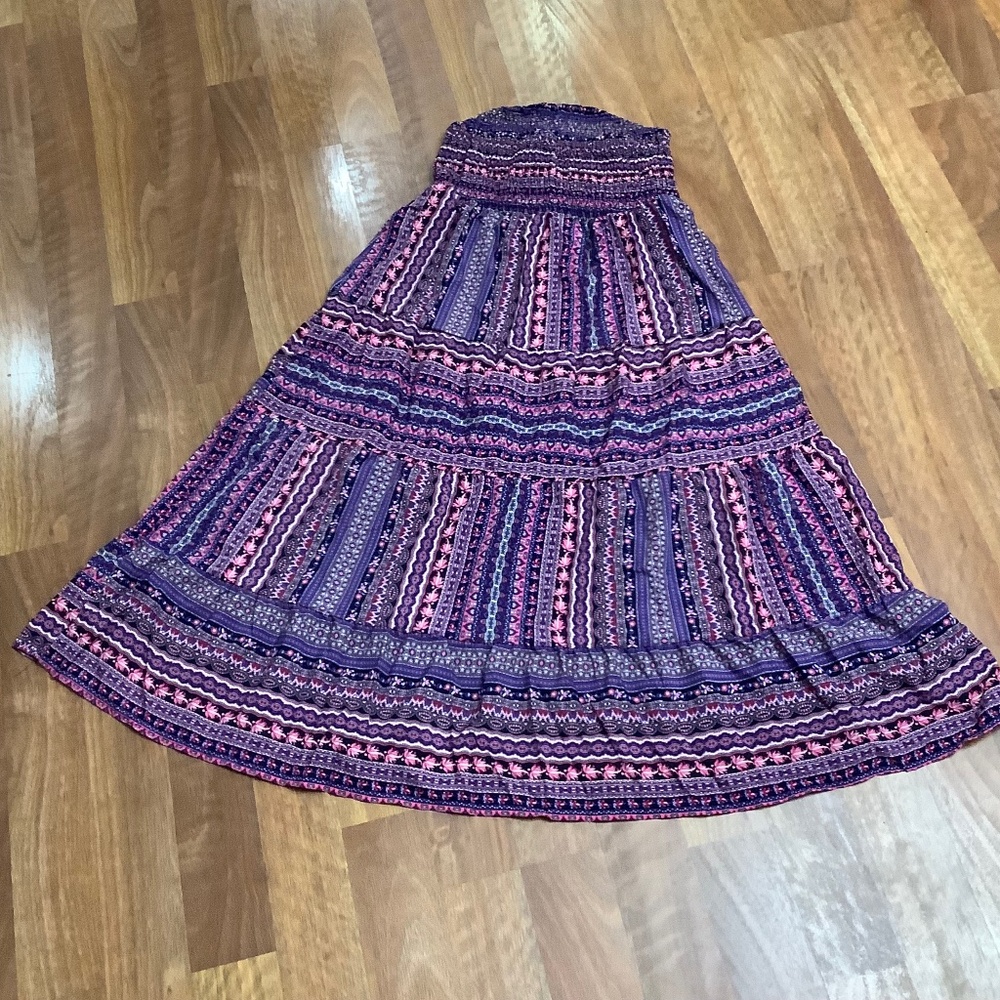 NWT Gorgeous Strapless Maxi Dress 1X/2x